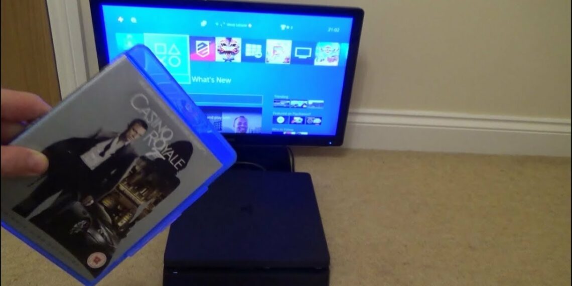 What happens when you put a Bluray in a PS4 yuyurara