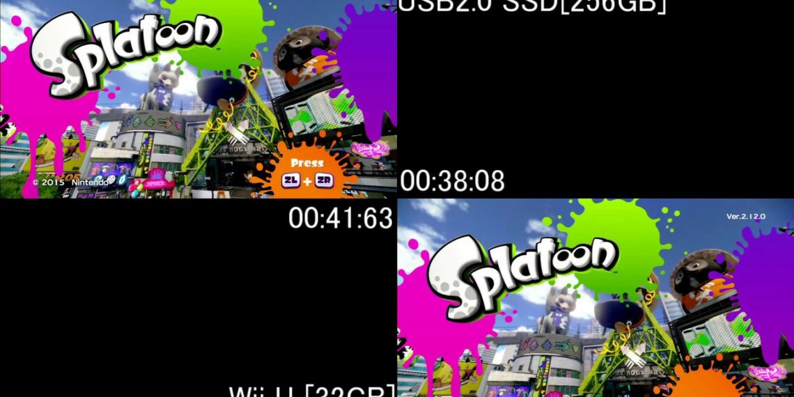 Wii U SSD[USB2.0] 比較 yuyurara