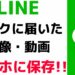 LINEに送信された画像・動画をスマホに保存する方法!【アプリの使い方動画】