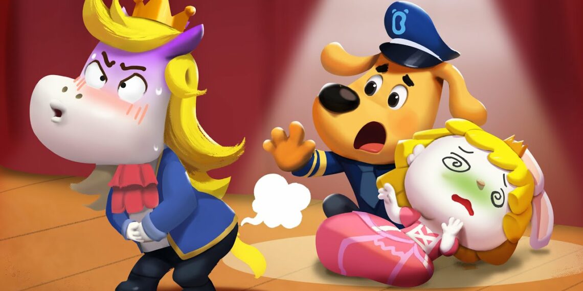 おならをする、ハクバおうじ | アニメ | 動画 | Sheriff Labrador | ラブール警部