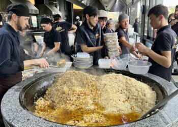 Super-tasted Uzbek national pilaf l Unrepetable taste and unique custom